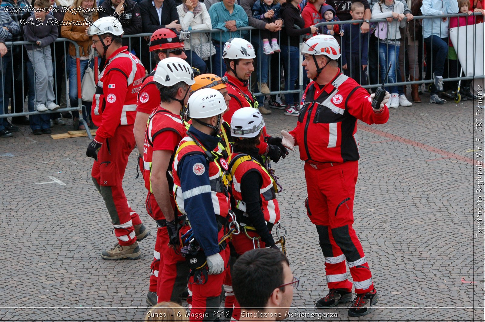 Cuneo - 6 Maggio 2012 - Simulazione Maxiemergenza- Croce Rossa Italiana - Ispettorato Regionale Volontari del Soccorso Piemonte