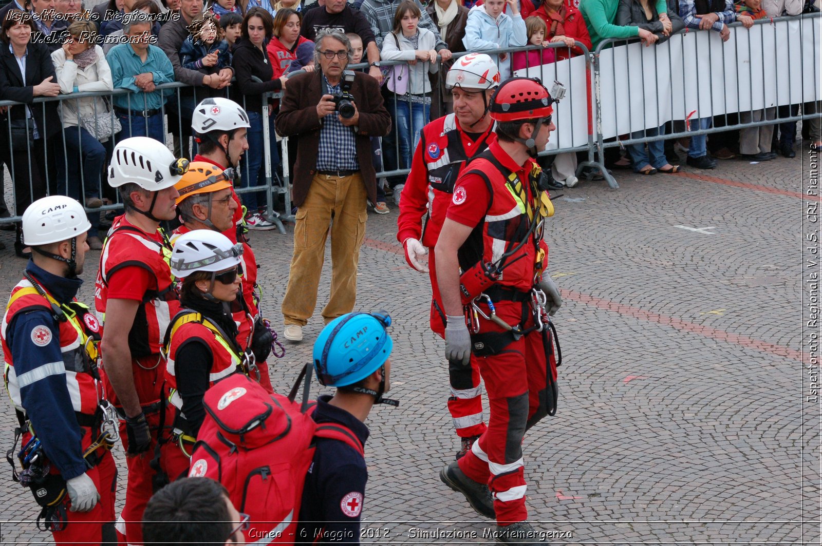 Cuneo - 6 Maggio 2012 - Simulazione Maxiemergenza- Croce Rossa Italiana - Ispettorato Regionale Volontari del Soccorso Piemonte