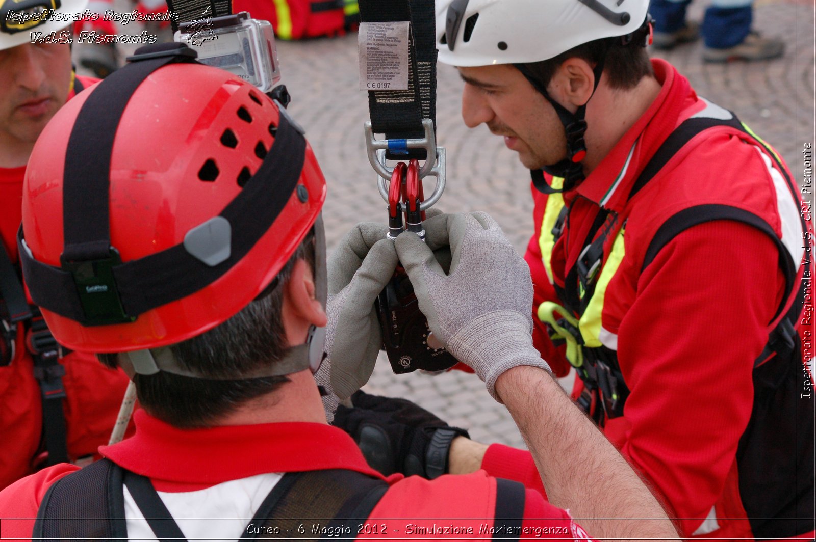 Cuneo - 6 Maggio 2012 - Simulazione Maxiemergenza- Croce Rossa Italiana - Ispettorato Regionale Volontari del Soccorso Piemonte