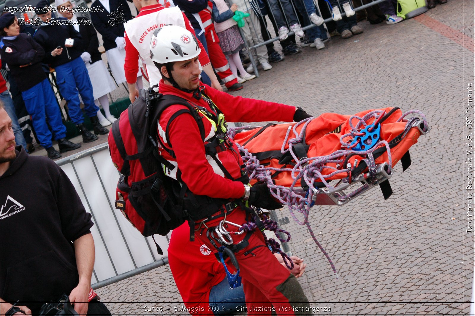 Cuneo - 6 Maggio 2012 - Simulazione Maxiemergenza- Croce Rossa Italiana - Ispettorato Regionale Volontari del Soccorso Piemonte