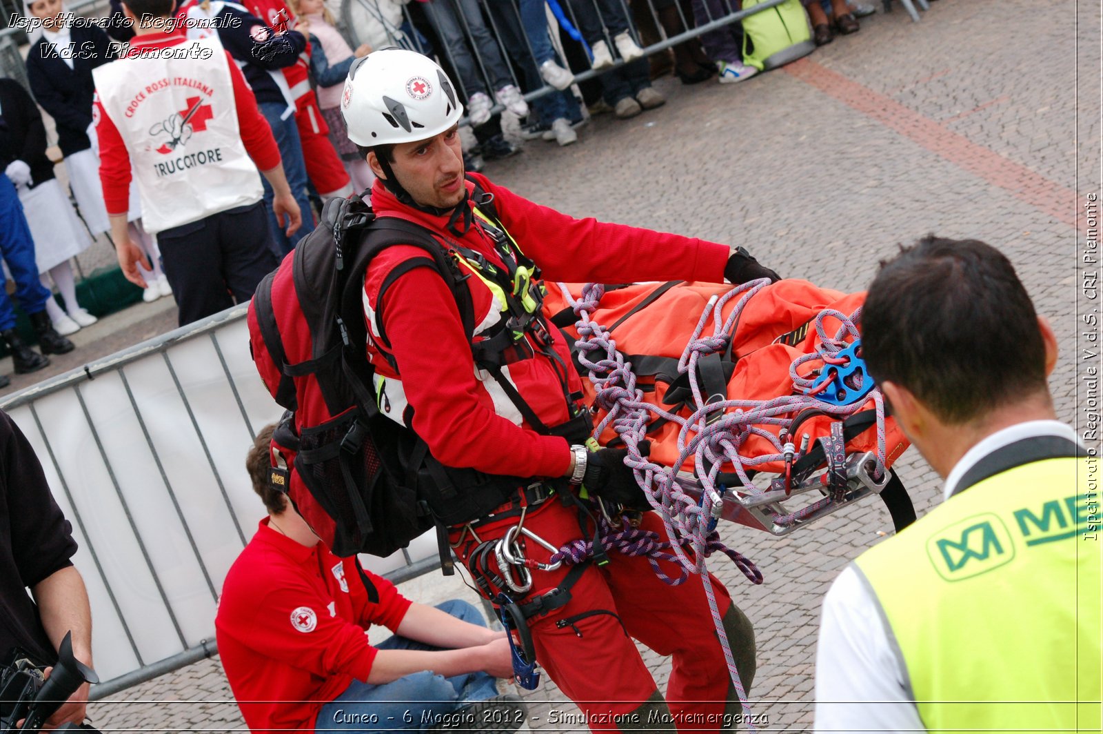 Cuneo - 6 Maggio 2012 - Simulazione Maxiemergenza- Croce Rossa Italiana - Ispettorato Regionale Volontari del Soccorso Piemonte