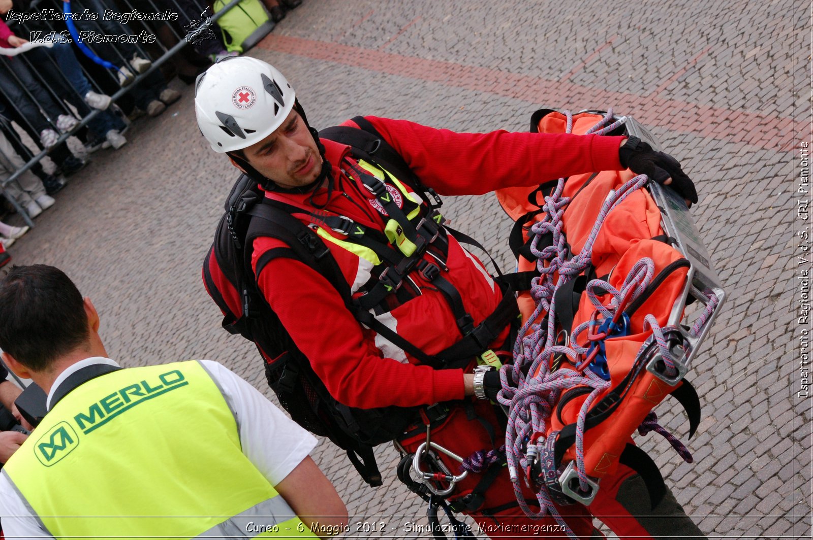 Cuneo - 6 Maggio 2012 - Simulazione Maxiemergenza- Croce Rossa Italiana - Ispettorato Regionale Volontari del Soccorso Piemonte