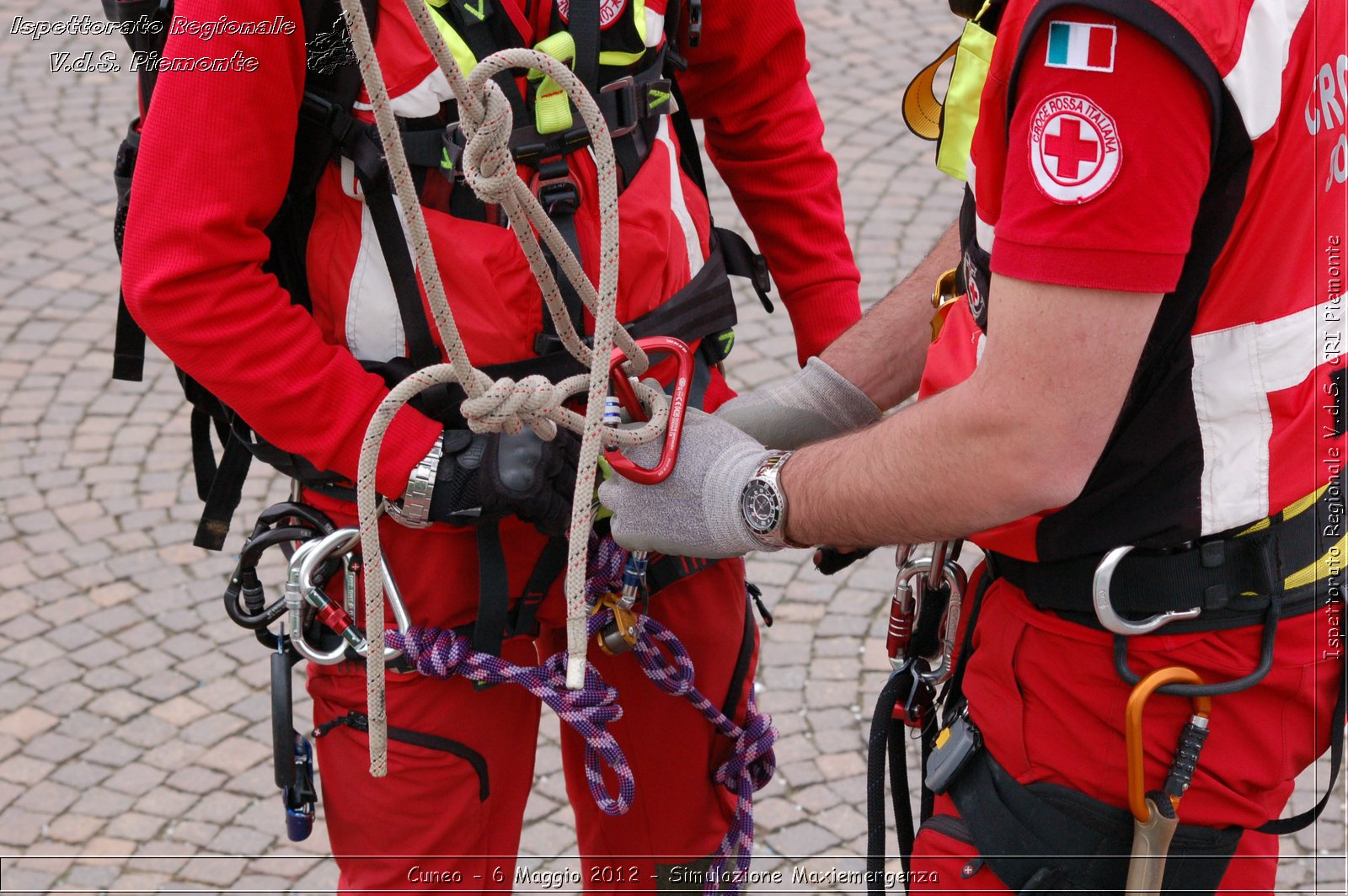 Cuneo - 6 Maggio 2012 - Simulazione Maxiemergenza- Croce Rossa Italiana - Ispettorato Regionale Volontari del Soccorso Piemonte