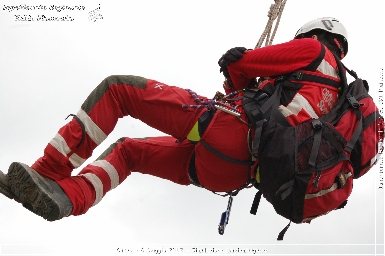 Cuneo - 6 Maggio 2012 - Simulazione Maxiemergenza- Croce Rossa Italiana - Ispettorato Regionale Volontari del Soccorso Piemonte