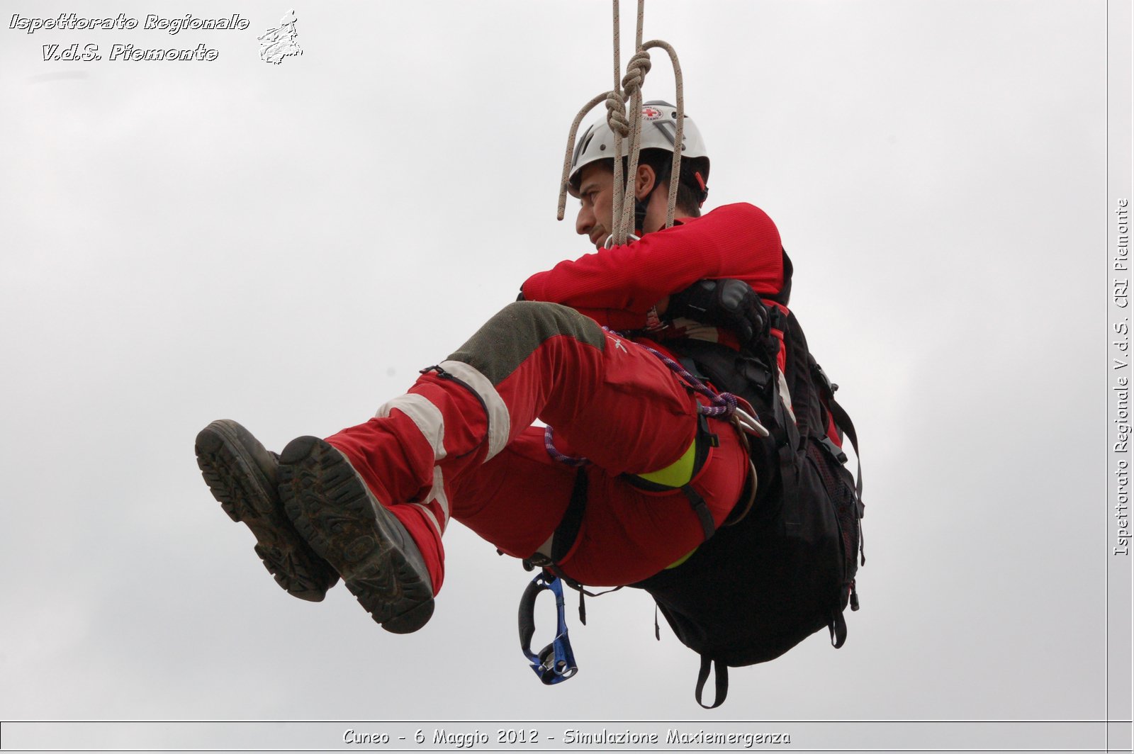 Cuneo - 6 Maggio 2012 - Simulazione Maxiemergenza- Croce Rossa Italiana - Ispettorato Regionale Volontari del Soccorso Piemonte