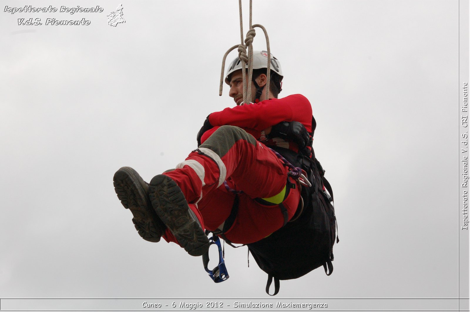 Cuneo - 6 Maggio 2012 - Simulazione Maxiemergenza- Croce Rossa Italiana - Ispettorato Regionale Volontari del Soccorso Piemonte