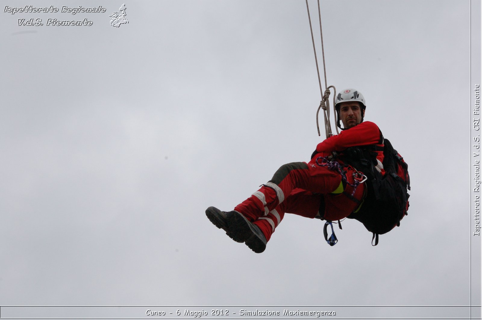 Cuneo - 6 Maggio 2012 - Simulazione Maxiemergenza- Croce Rossa Italiana - Ispettorato Regionale Volontari del Soccorso Piemonte