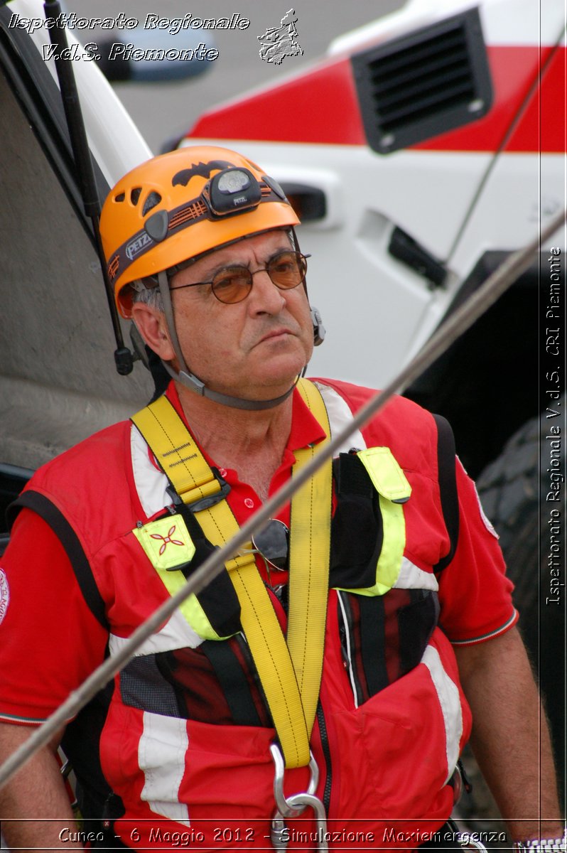 Cuneo - 6 Maggio 2012 - Simulazione Maxiemergenza- Croce Rossa Italiana - Ispettorato Regionale Volontari del Soccorso Piemonte