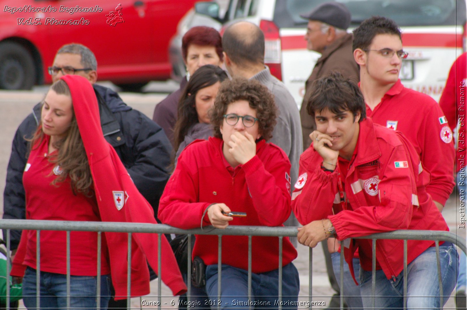 Cuneo - 6 Maggio 2012 - Simulazione Maxiemergenza- Croce Rossa Italiana - Ispettorato Regionale Volontari del Soccorso Piemonte