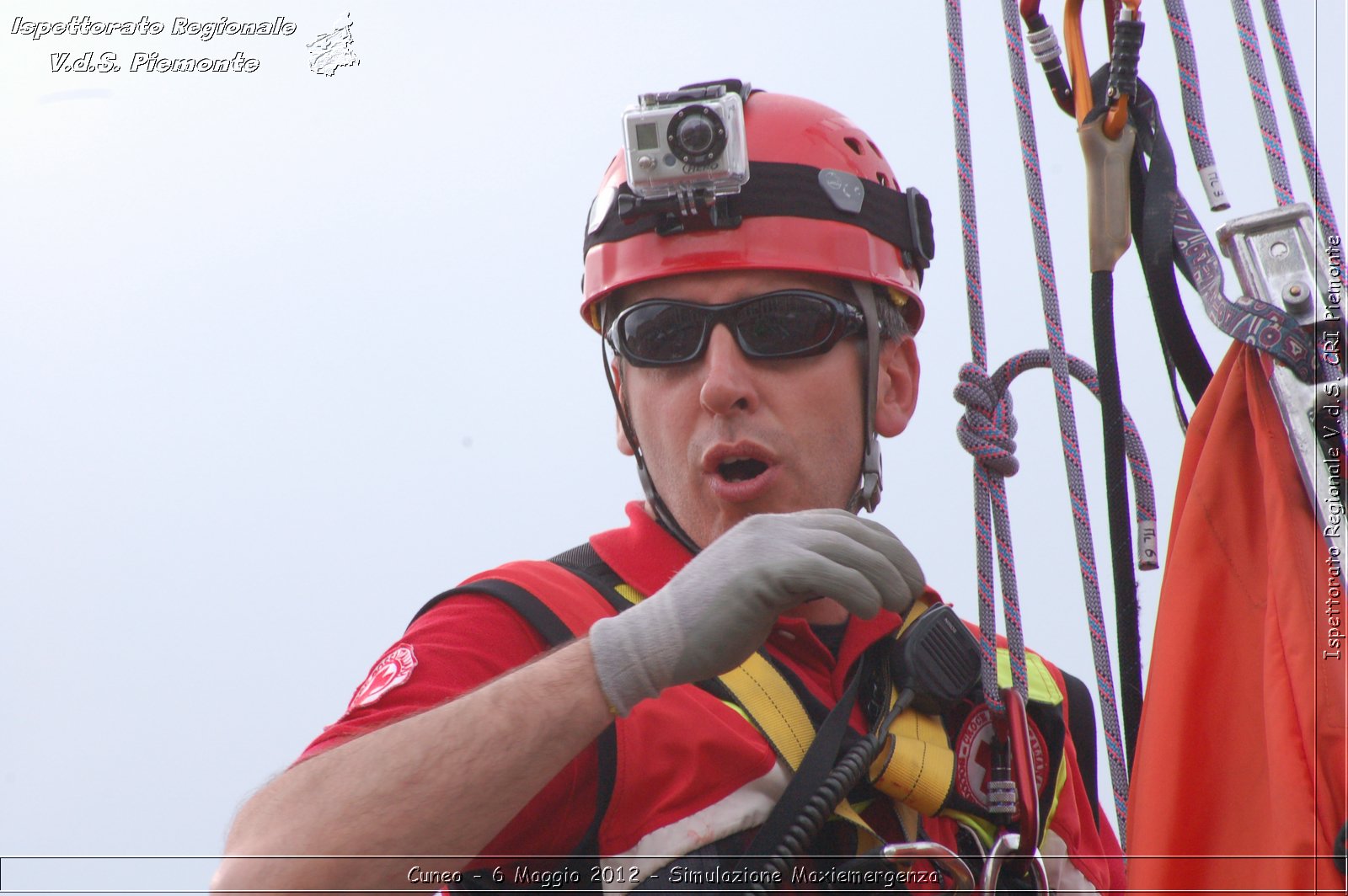 Cuneo - 6 Maggio 2012 - Simulazione Maxiemergenza- Croce Rossa Italiana - Ispettorato Regionale Volontari del Soccorso Piemonte