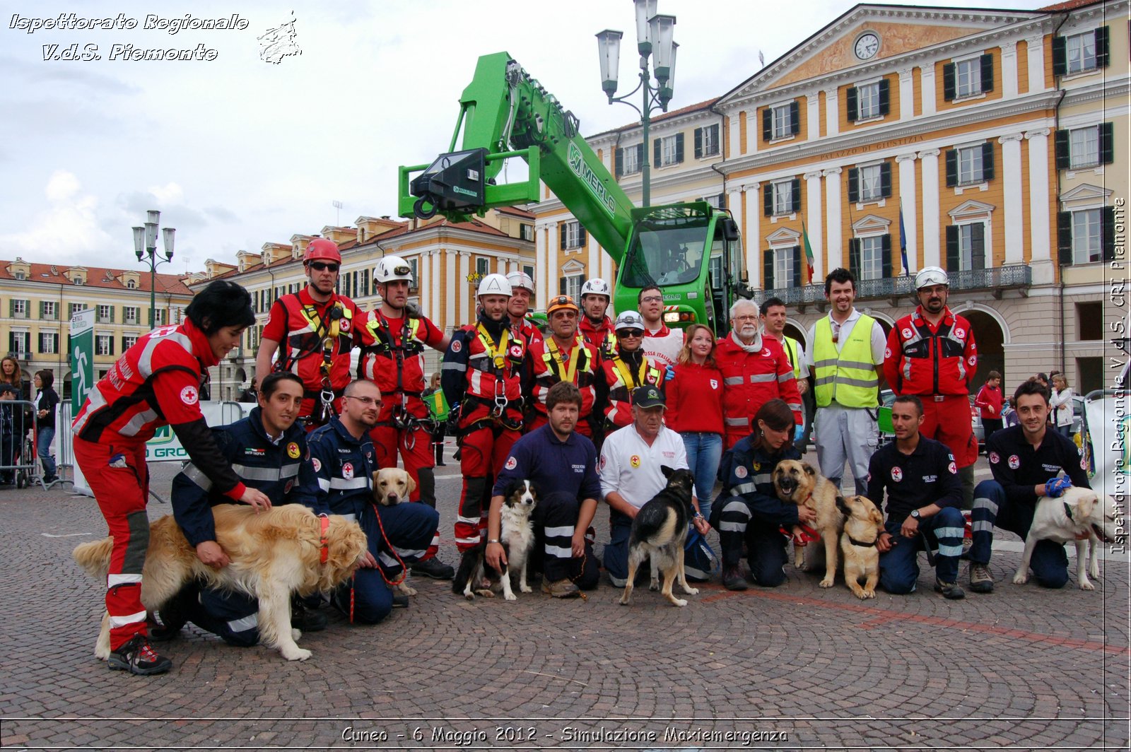 Cuneo - 6 Maggio 2012 - Simulazione Maxiemergenza- Croce Rossa Italiana - Ispettorato Regionale Volontari del Soccorso Piemonte