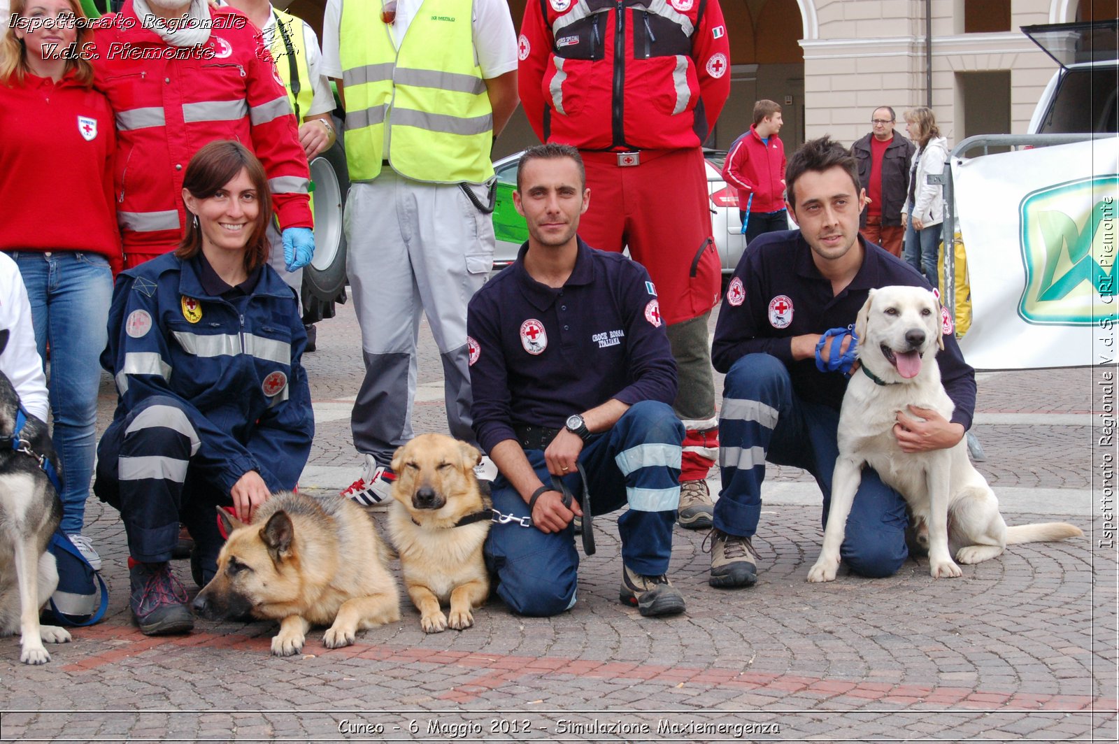 Cuneo - 6 Maggio 2012 - Simulazione Maxiemergenza- Croce Rossa Italiana - Ispettorato Regionale Volontari del Soccorso Piemonte