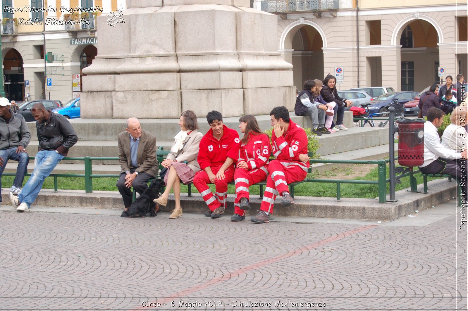 Cuneo - 6 Maggio 2012 - Simulazione Maxiemergenza- Croce Rossa Italiana - Ispettorato Regionale Volontari del Soccorso Piemonte