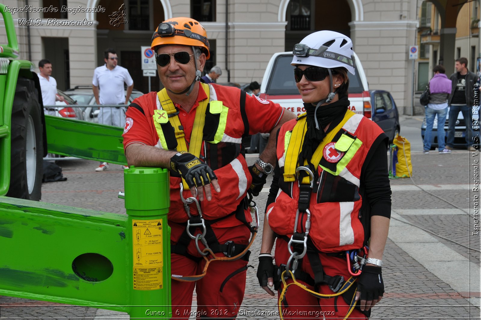 Cuneo - 6 Maggio 2012 - Simulazione Maxiemergenza- Croce Rossa Italiana - Ispettorato Regionale Volontari del Soccorso Piemonte