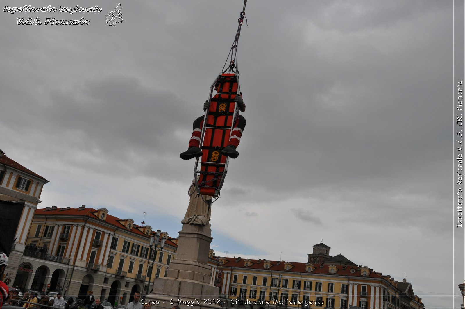 Cuneo - 6 Maggio 2012 - Simulazione Maxiemergenza- Croce Rossa Italiana - Ispettorato Regionale Volontari del Soccorso Piemonte