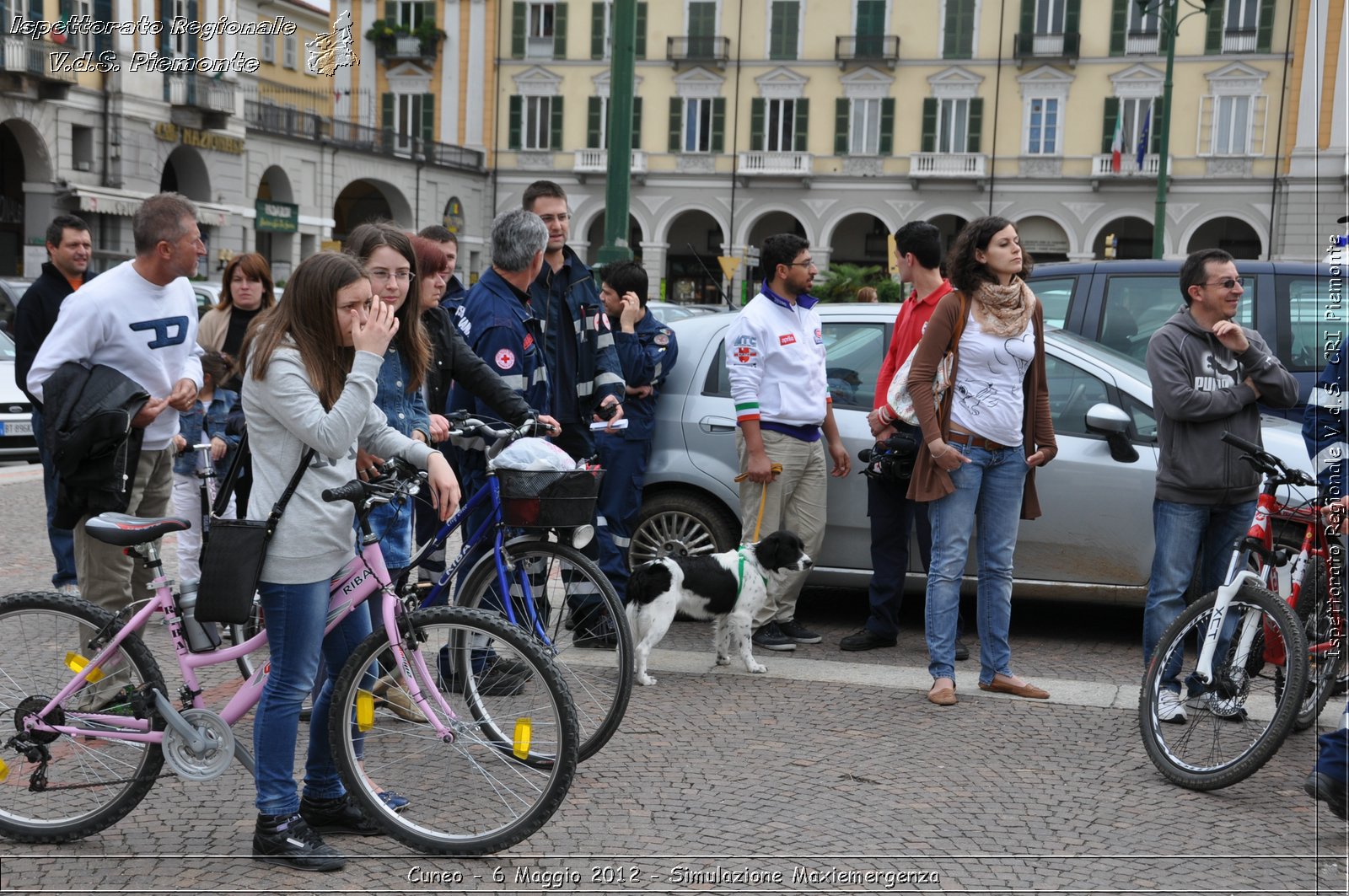 Cuneo - 6 Maggio 2012 - Simulazione Maxiemergenza- Croce Rossa Italiana - Ispettorato Regionale Volontari del Soccorso Piemonte