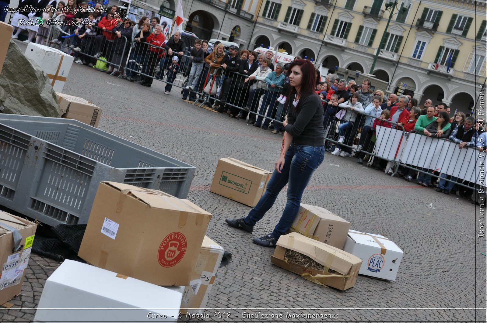 Cuneo - 6 Maggio 2012 - Simulazione Maxiemergenza- Croce Rossa Italiana - Ispettorato Regionale Volontari del Soccorso Piemonte