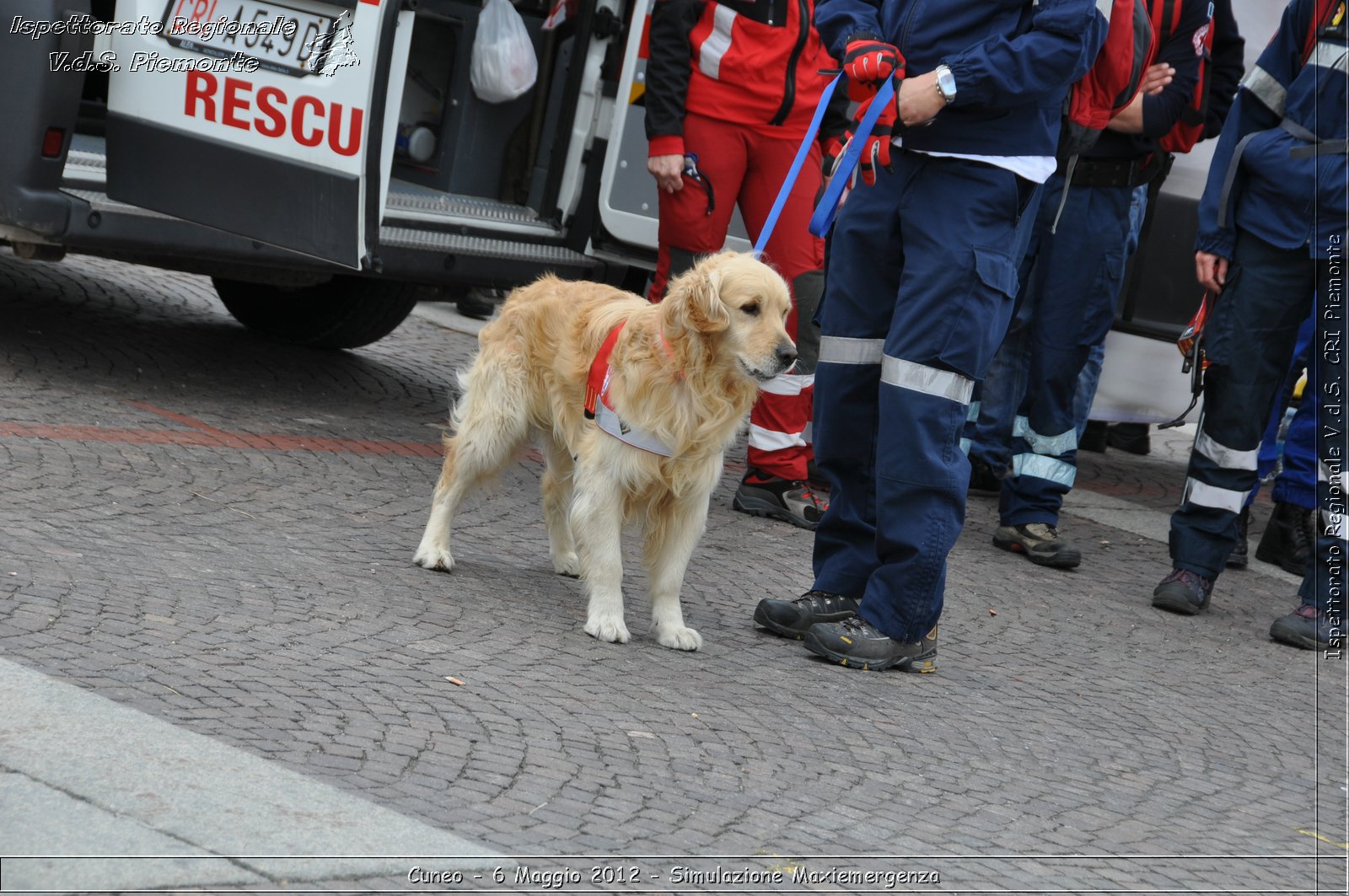 Cuneo - 6 Maggio 2012 - Simulazione Maxiemergenza- Croce Rossa Italiana - Ispettorato Regionale Volontari del Soccorso Piemonte