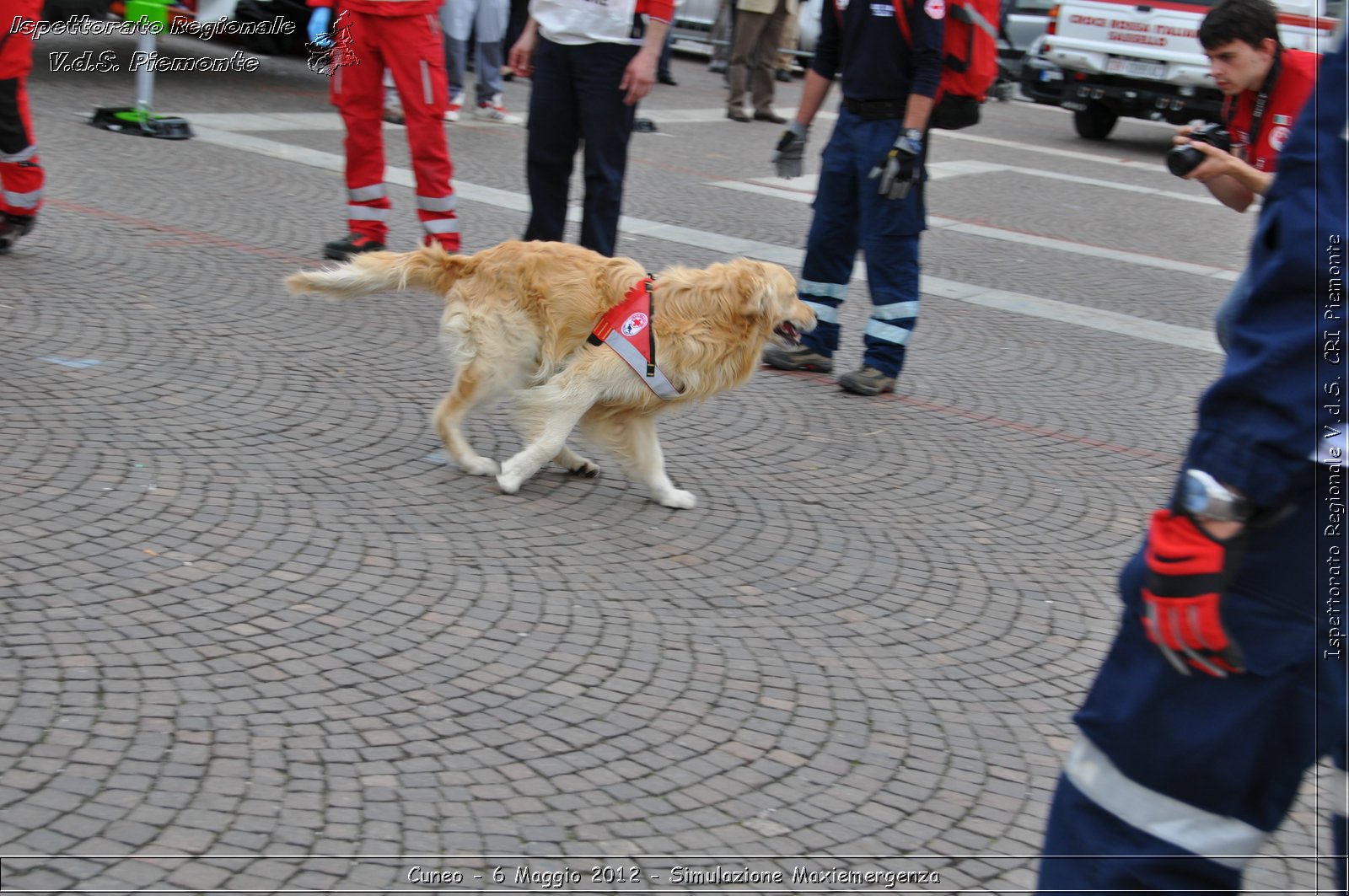 Cuneo - 6 Maggio 2012 - Simulazione Maxiemergenza- Croce Rossa Italiana - Ispettorato Regionale Volontari del Soccorso Piemonte