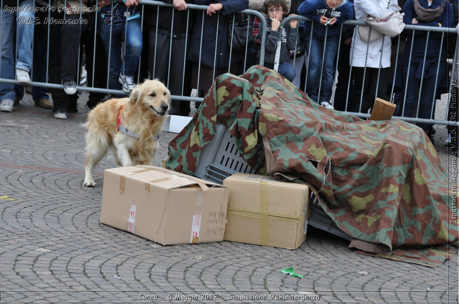 Cuneo - 6 Maggio 2012 - Simulazione Maxiemergenza- Croce Rossa Italiana - Ispettorato Regionale Volontari del Soccorso Piemonte