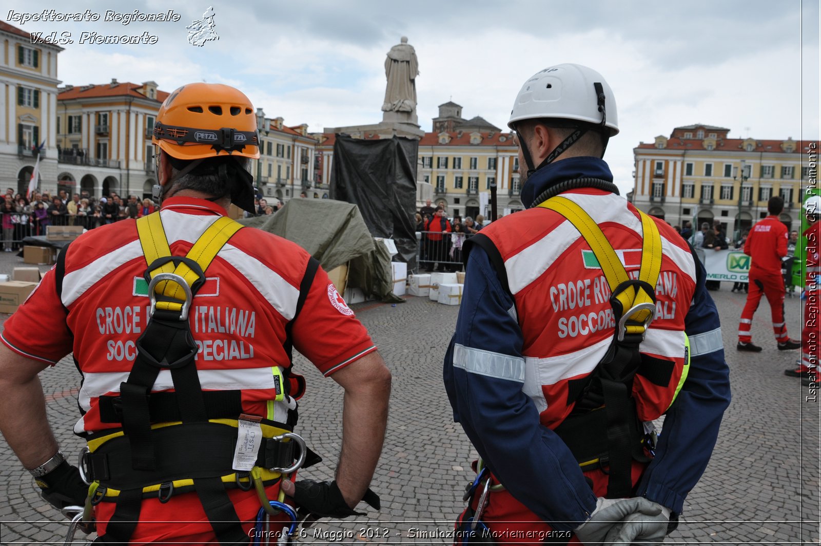 Cuneo - 6 Maggio 2012 - Simulazione Maxiemergenza- Croce Rossa Italiana - Ispettorato Regionale Volontari del Soccorso Piemonte