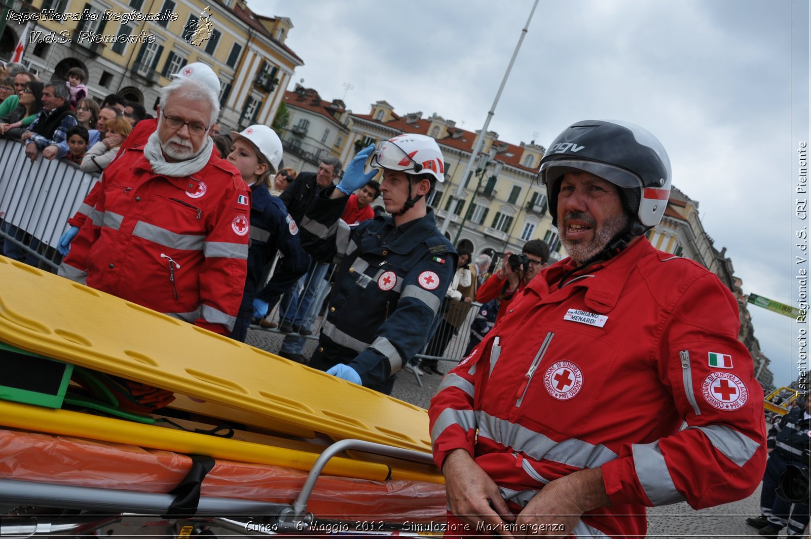 Cuneo - 6 Maggio 2012 - Simulazione Maxiemergenza- Croce Rossa Italiana - Ispettorato Regionale Volontari del Soccorso Piemonte