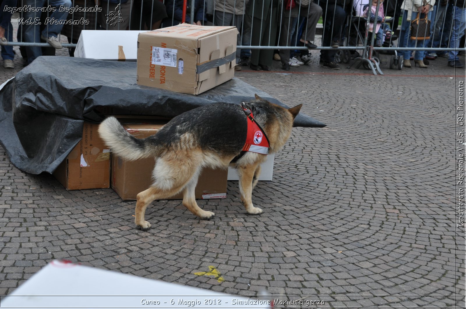 Cuneo - 6 Maggio 2012 - Simulazione Maxiemergenza- Croce Rossa Italiana - Ispettorato Regionale Volontari del Soccorso Piemonte