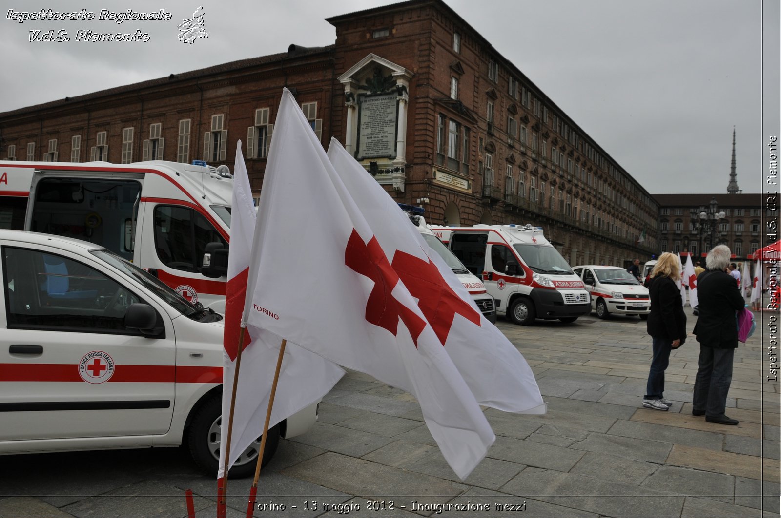 Torino - 13 maggio 2012 - Inaugurazione mezzi - Croce Rossa Italiana - Ispettorato Regionale Volontari del Soccorso del Piemonte