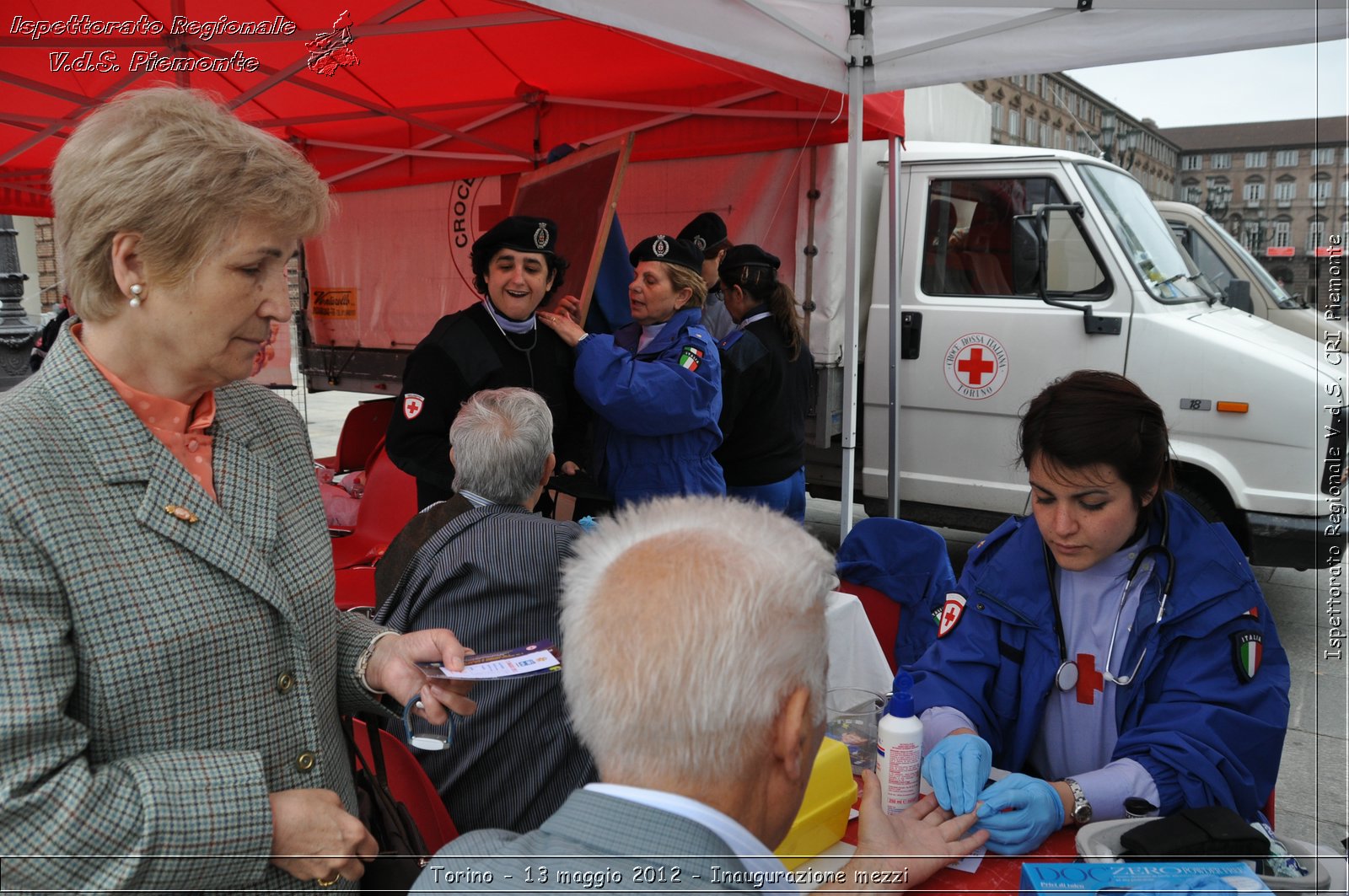 Torino - 13 maggio 2012 - Inaugurazione mezzi - Croce Rossa Italiana - Ispettorato Regionale Volontari del Soccorso del Piemonte