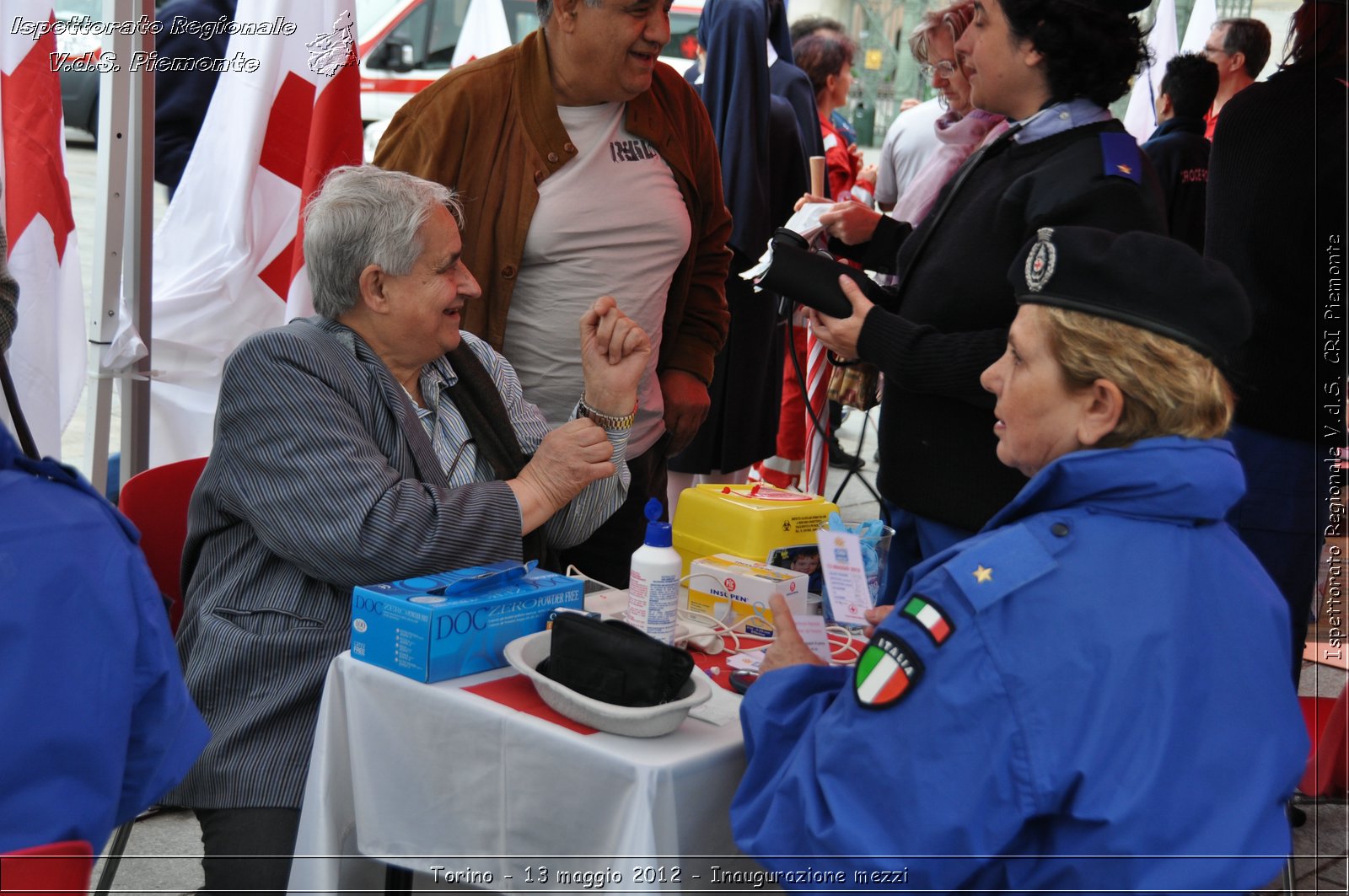 Torino - 13 maggio 2012 - Inaugurazione mezzi - Croce Rossa Italiana - Ispettorato Regionale Volontari del Soccorso del Piemonte