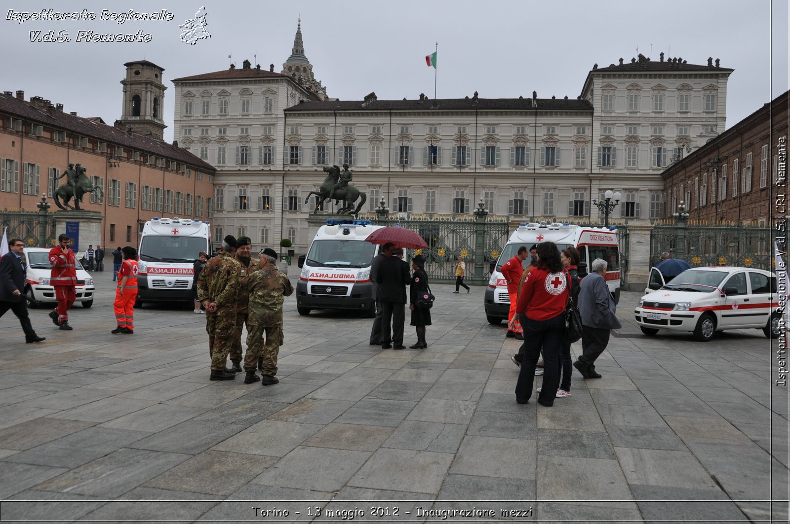 Torino - 13 maggio 2012 - Inaugurazione mezzi - Croce Rossa Italiana - Ispettorato Regionale Volontari del Soccorso del Piemonte