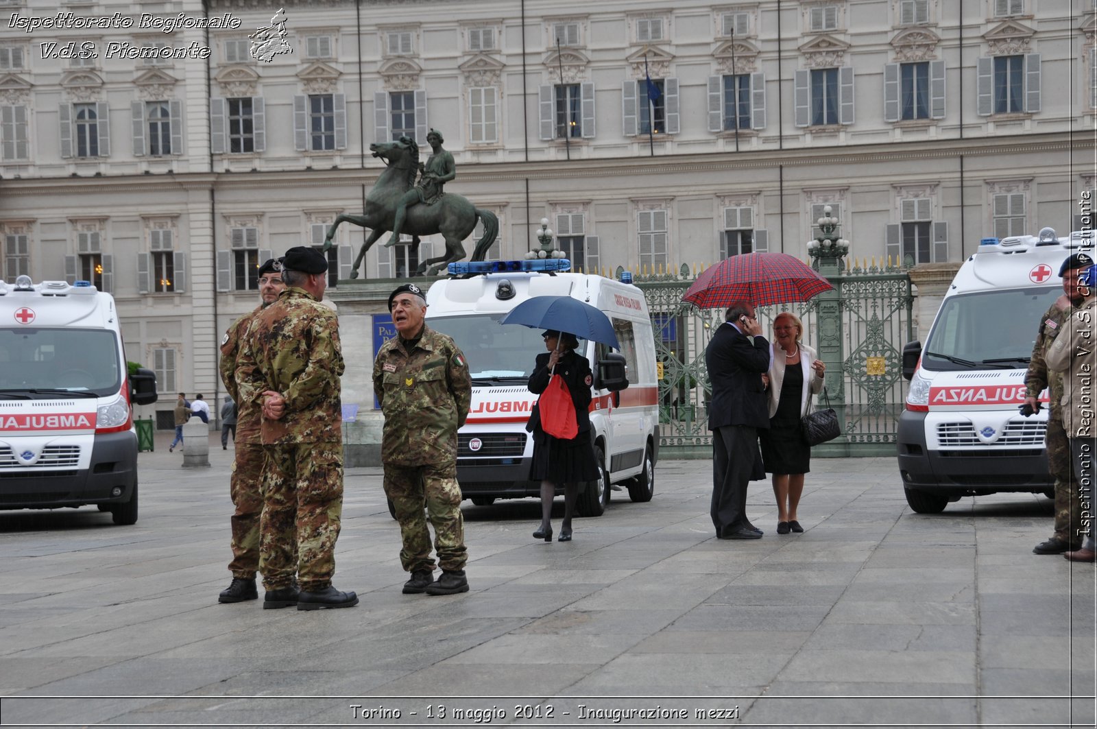 Torino - 13 maggio 2012 - Inaugurazione mezzi - Croce Rossa Italiana - Ispettorato Regionale Volontari del Soccorso del Piemonte