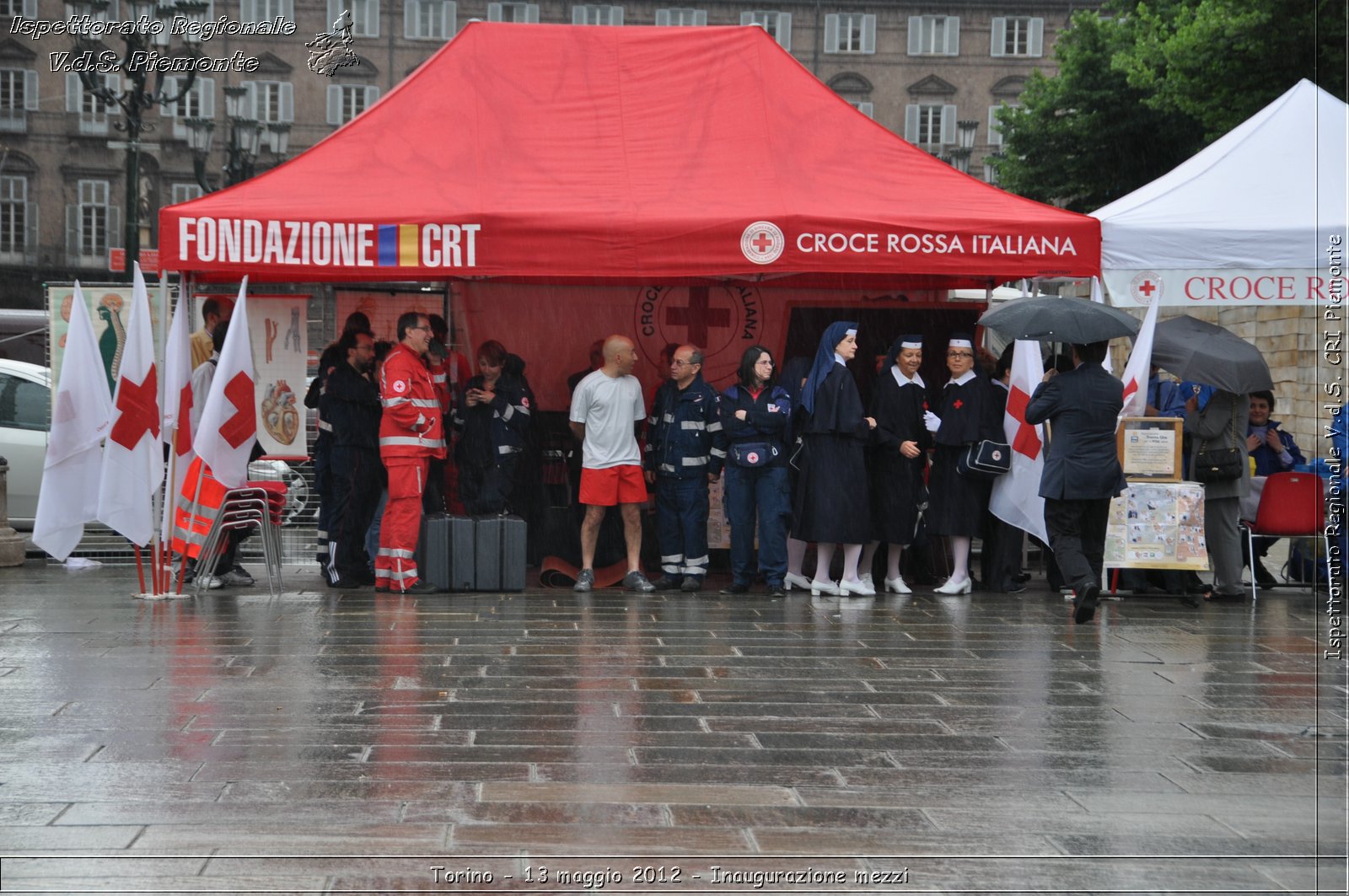 Torino - 13 maggio 2012 - Inaugurazione mezzi - Croce Rossa Italiana - Ispettorato Regionale Volontari del Soccorso del Piemonte