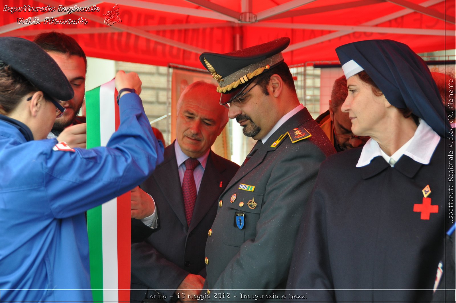 Torino - 13 maggio 2012 - Inaugurazione mezzi - Croce Rossa Italiana - Ispettorato Regionale Volontari del Soccorso del Piemonte