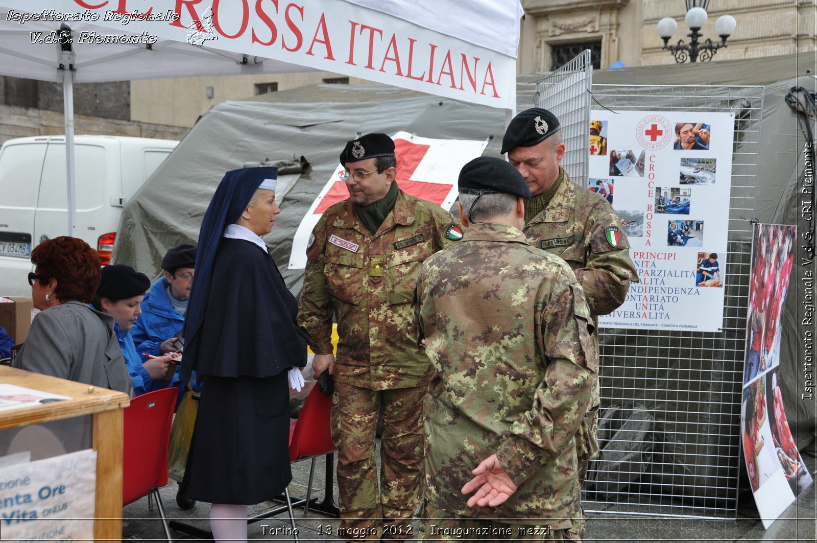 Torino - 13 maggio 2012 - Inaugurazione mezzi - Croce Rossa Italiana - Ispettorato Regionale Volontari del Soccorso del Piemonte