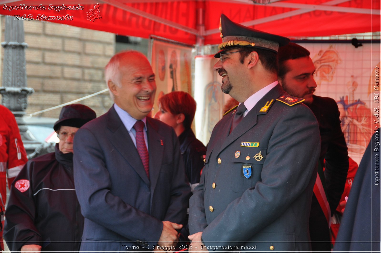 Torino - 13 maggio 2012 - Inaugurazione mezzi - Croce Rossa Italiana - Ispettorato Regionale Volontari del Soccorso del Piemonte