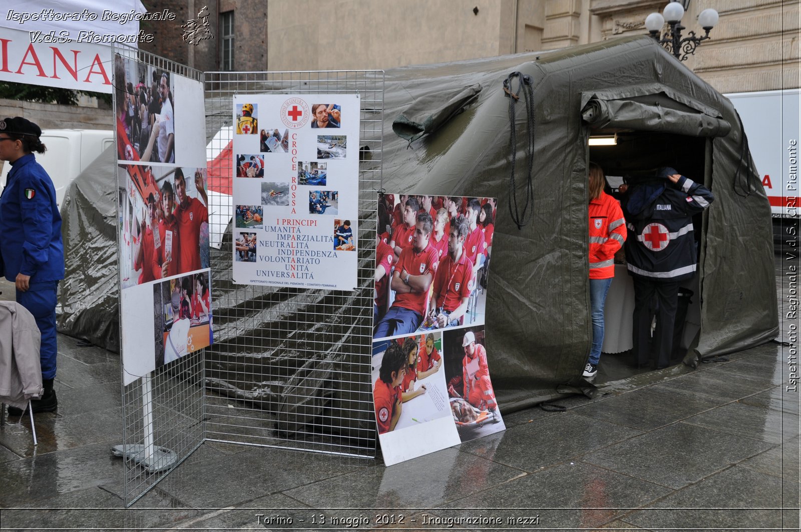 Torino - 13 maggio 2012 - Inaugurazione mezzi - Croce Rossa Italiana - Ispettorato Regionale Volontari del Soccorso del Piemonte