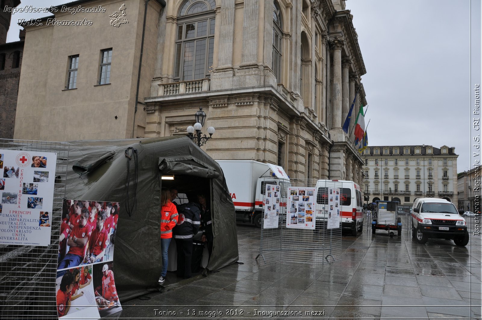 Torino - 13 maggio 2012 - Inaugurazione mezzi - Croce Rossa Italiana - Ispettorato Regionale Volontari del Soccorso del Piemonte