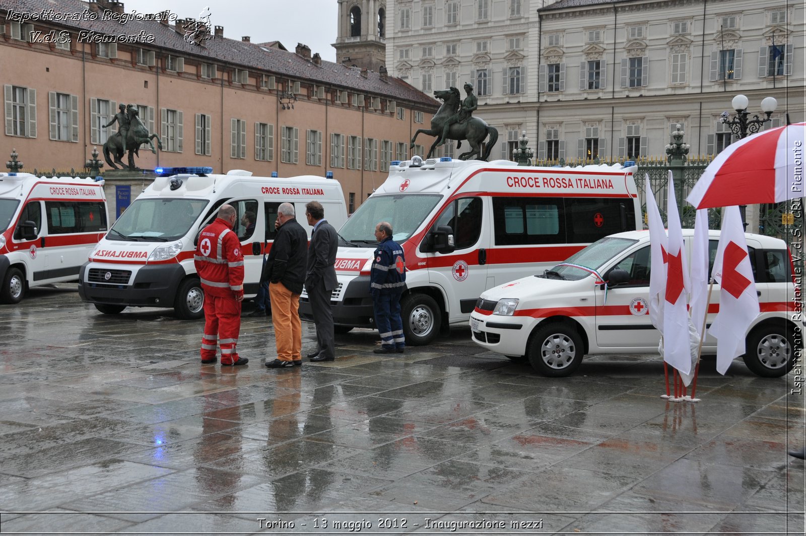 Torino - 13 maggio 2012 - Inaugurazione mezzi - Croce Rossa Italiana - Ispettorato Regionale Volontari del Soccorso del Piemonte