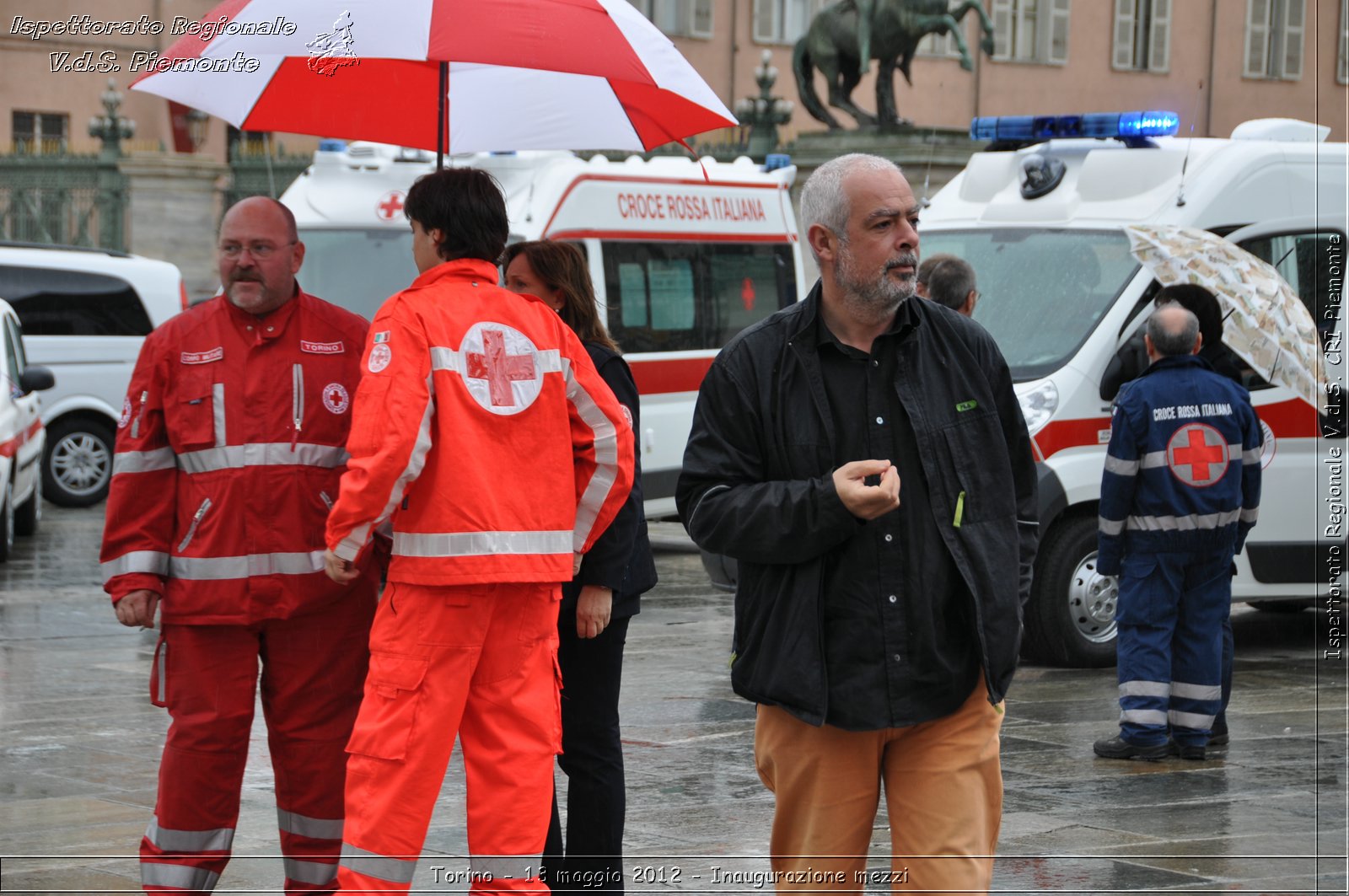 Torino - 13 maggio 2012 - Inaugurazione mezzi - Croce Rossa Italiana - Ispettorato Regionale Volontari del Soccorso del Piemonte