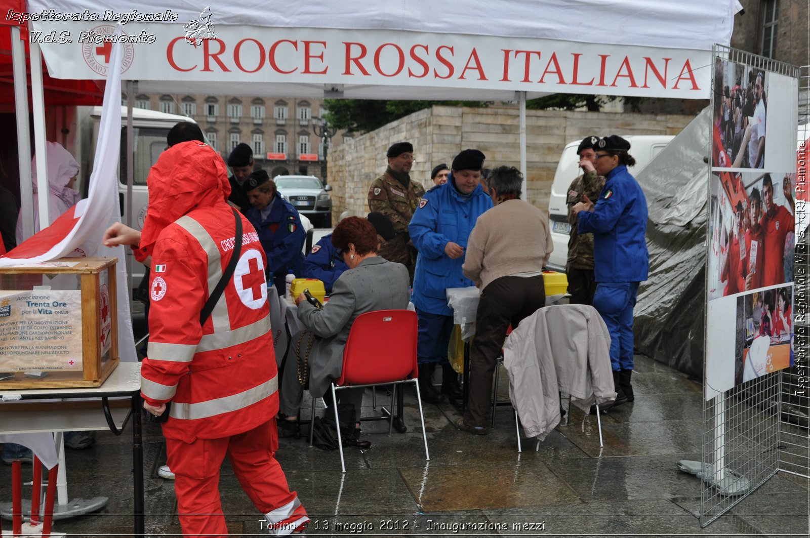 Torino - 13 maggio 2012 - Inaugurazione mezzi - Croce Rossa Italiana - Ispettorato Regionale Volontari del Soccorso del Piemonte