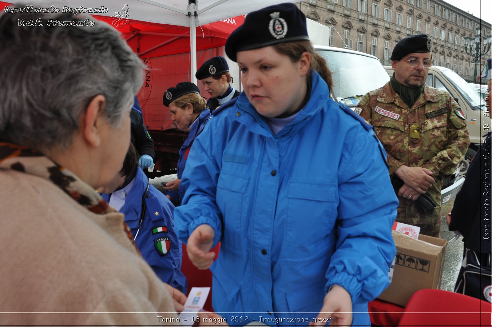 Torino - 13 maggio 2012 - Inaugurazione mezzi - Croce Rossa Italiana - Ispettorato Regionale Volontari del Soccorso del Piemonte