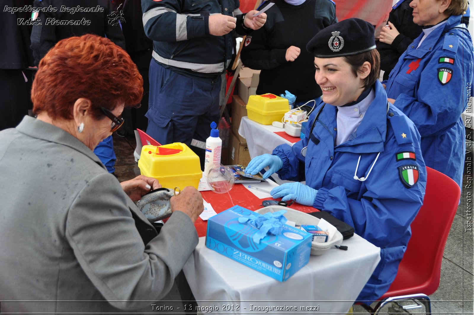 Torino - 13 maggio 2012 - Inaugurazione mezzi - Croce Rossa Italiana - Ispettorato Regionale Volontari del Soccorso del Piemonte