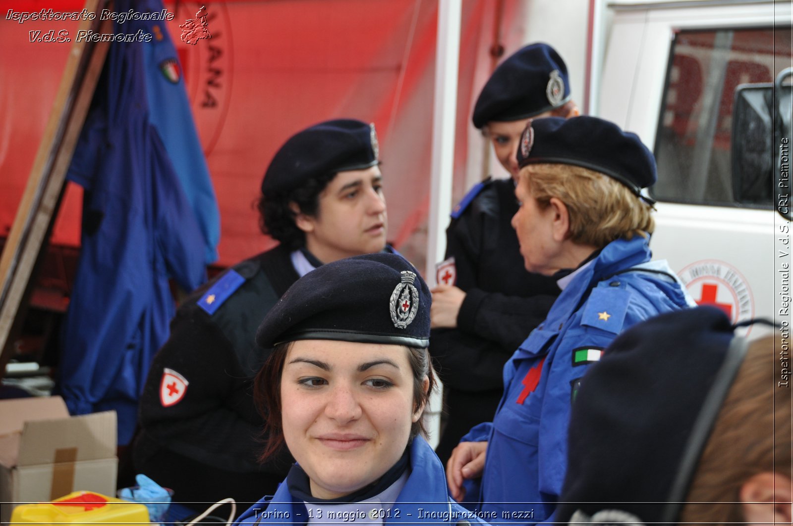 Torino - 13 maggio 2012 - Inaugurazione mezzi - Croce Rossa Italiana - Ispettorato Regionale Volontari del Soccorso del Piemonte