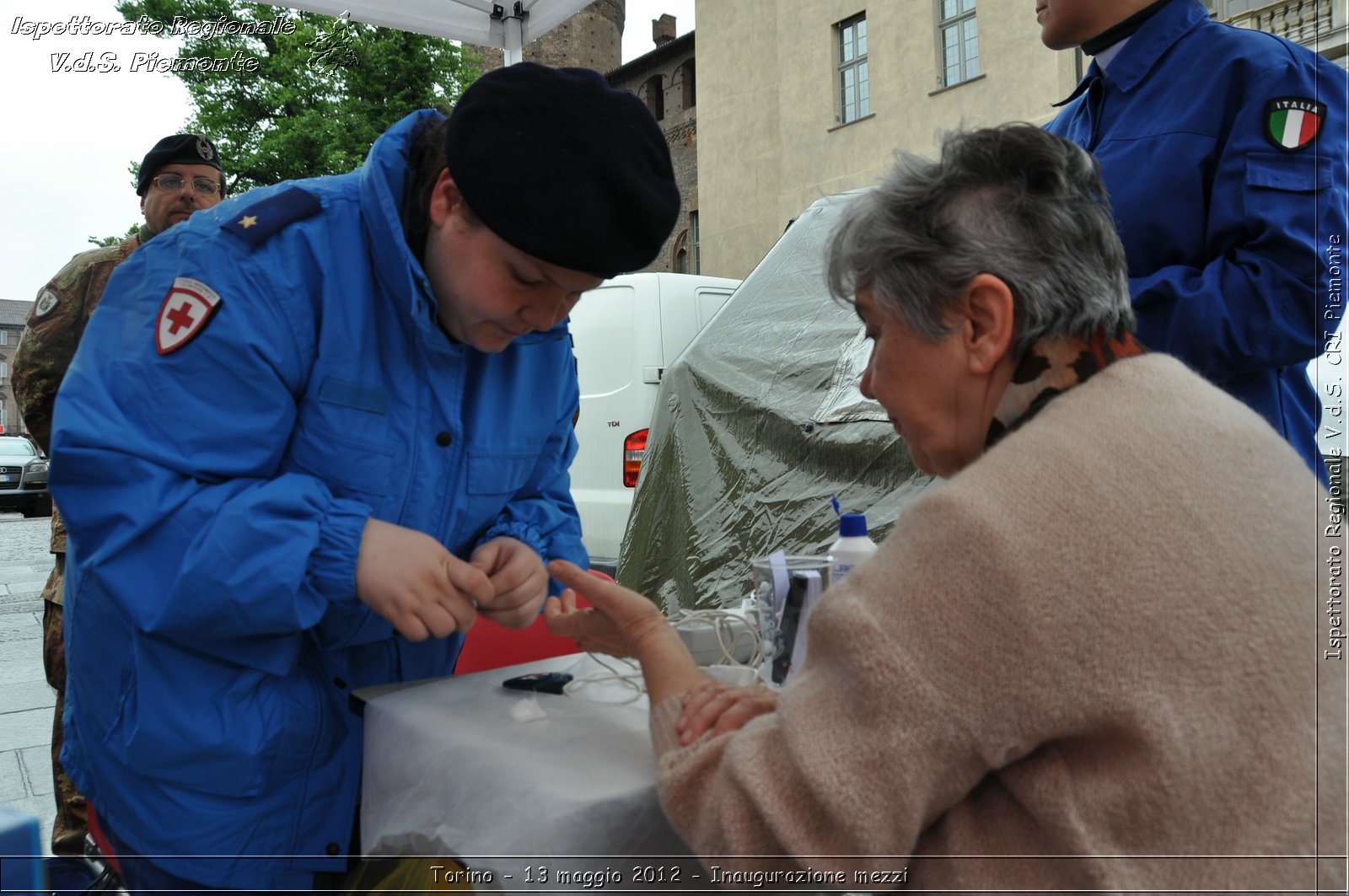 Torino - 13 maggio 2012 - Inaugurazione mezzi - Croce Rossa Italiana - Ispettorato Regionale Volontari del Soccorso del Piemonte