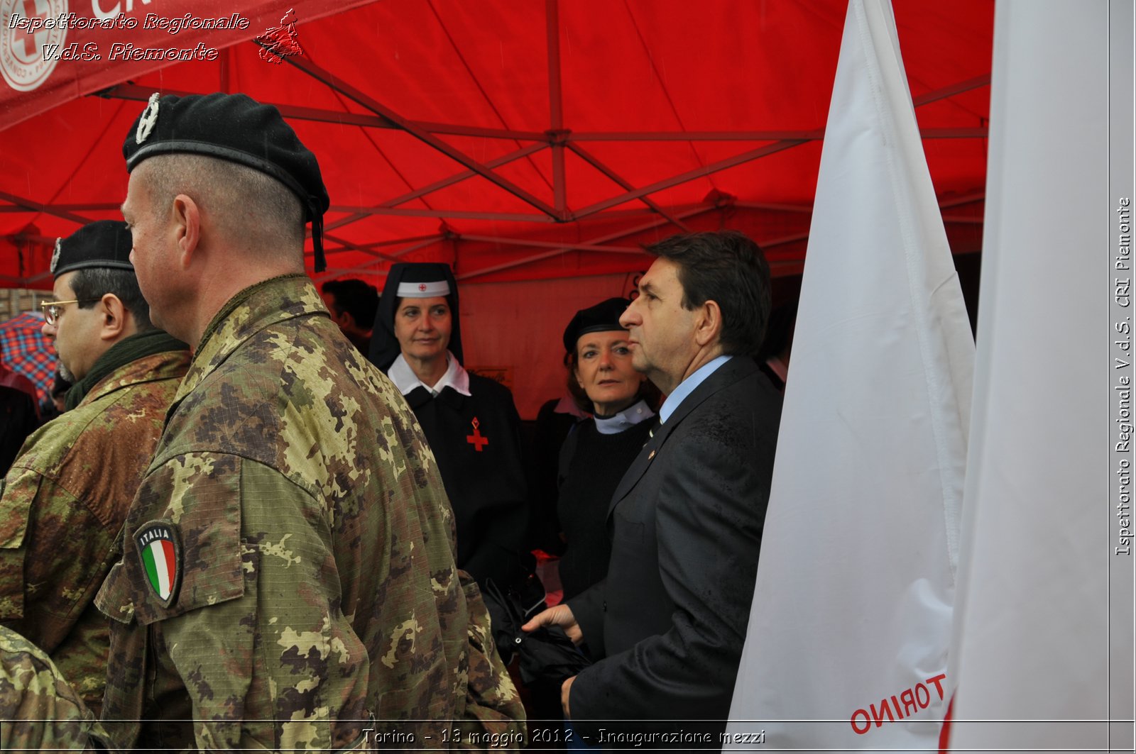 Torino - 13 maggio 2012 - Inaugurazione mezzi - Croce Rossa Italiana - Ispettorato Regionale Volontari del Soccorso del Piemonte