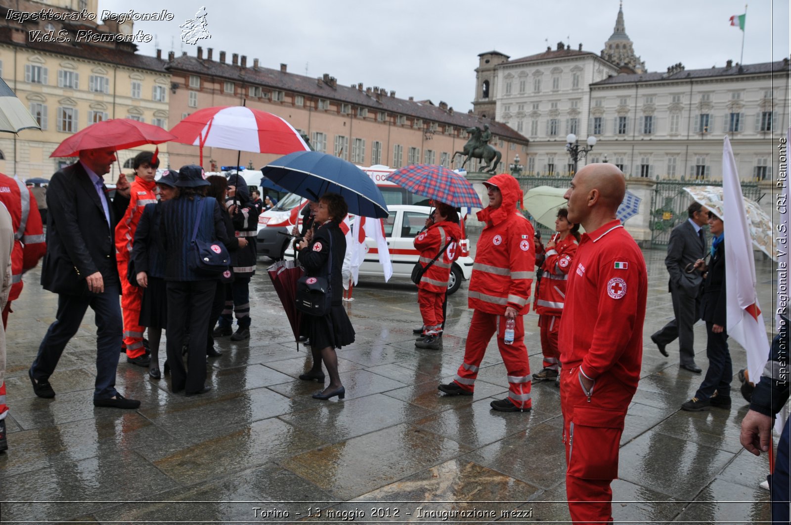 Torino - 13 maggio 2012 - Inaugurazione mezzi - Croce Rossa Italiana - Ispettorato Regionale Volontari del Soccorso del Piemonte