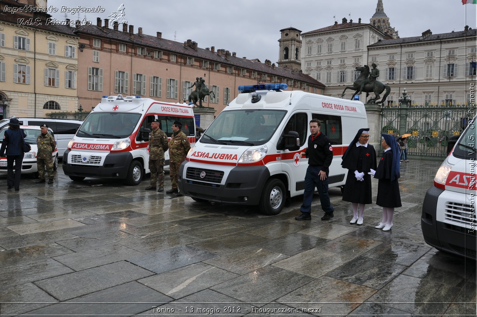 Torino - 13 maggio 2012 - Inaugurazione mezzi - Croce Rossa Italiana - Ispettorato Regionale Volontari del Soccorso del Piemonte