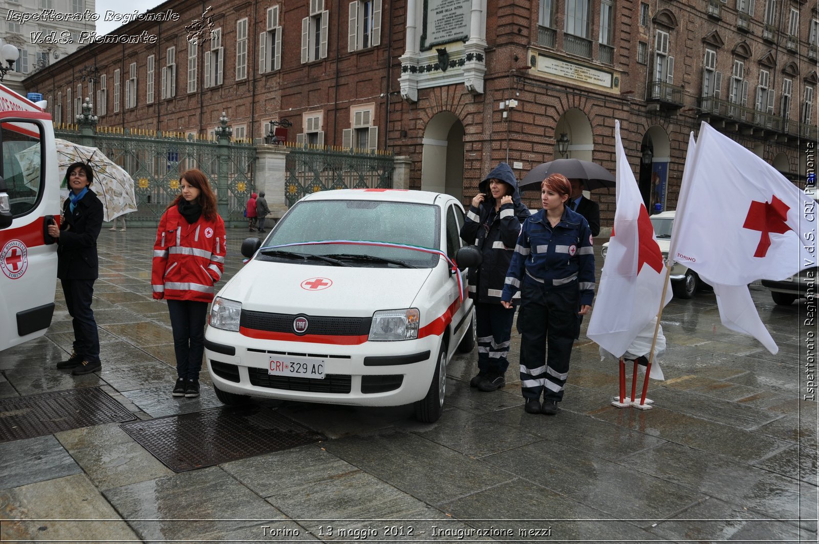 Torino - 13 maggio 2012 - Inaugurazione mezzi - Croce Rossa Italiana - Ispettorato Regionale Volontari del Soccorso del Piemonte