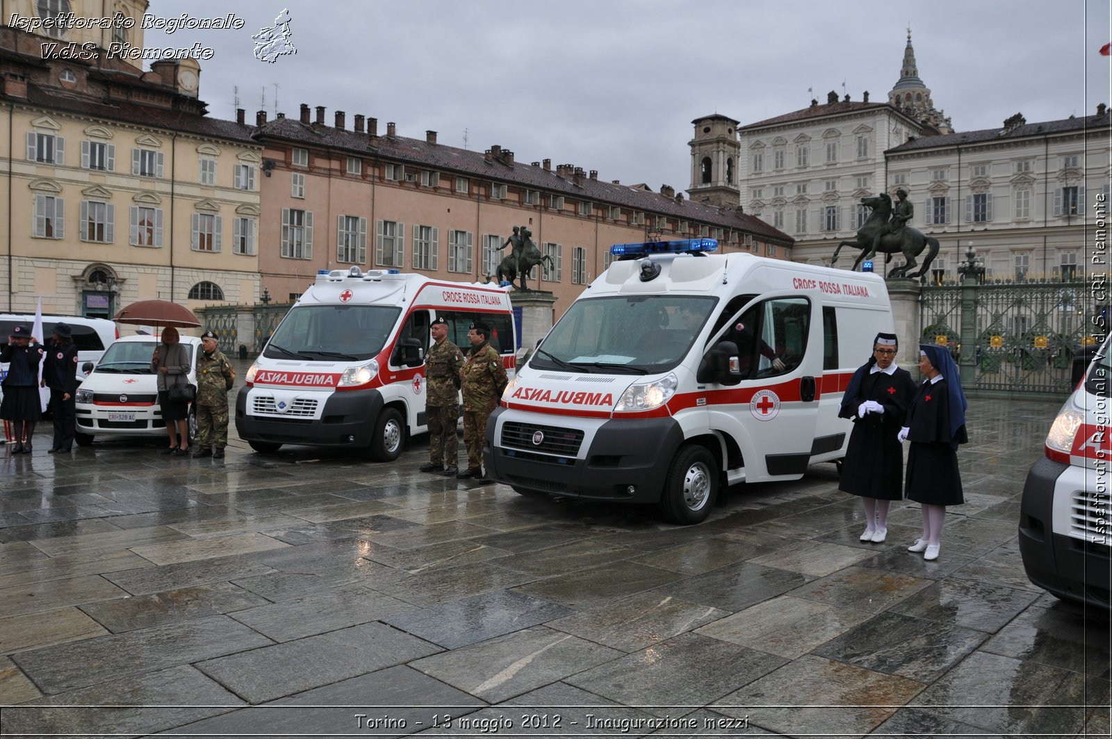 Torino - 13 maggio 2012 - Inaugurazione mezzi - Croce Rossa Italiana - Ispettorato Regionale Volontari del Soccorso del Piemonte